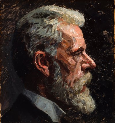 Self-portrait by Laurits Regner Tuxen